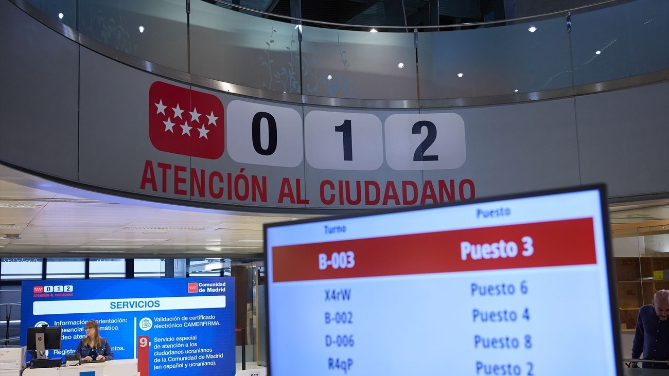 Oficina de Atención al Ciudadano de la Comunidad de Madrid