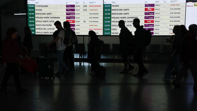 Suspendida la circulación de trenes entre Madrid y Valencia por la DANA