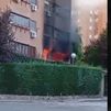 Pánico en Coslada en el incendio de un edificio: "Tuvimos que salir por la ventana"