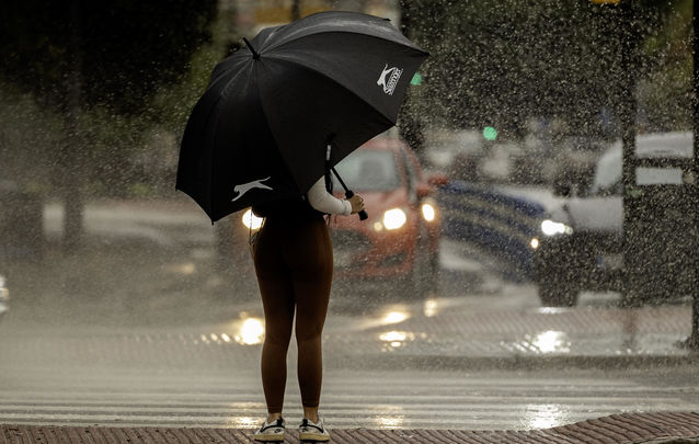 Lluvia en Málaga / EFE