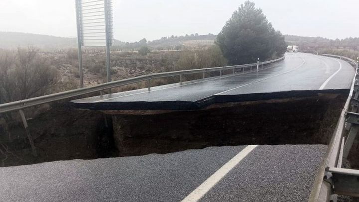 Carretera de Serón en Almería / TELEMADRID