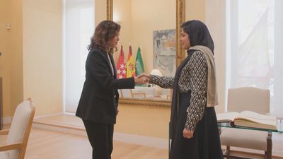 Ayuso se reúne con los embajadores de Arabia Saudí y de Colombia para fortalecer relaciones