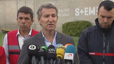 Feijóo, desde Valencia: "Presidentes autonómicos y alcaldes han cargado con el peso de esta emergencia nacional"