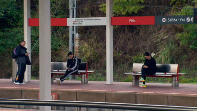 Los grafiteros la 'lían' en la estación de Pitis y provocan importantes retrasos en las líneas C2, C7 y C8