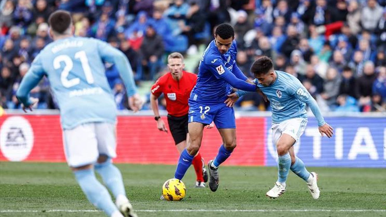 La Liga en Telemadrid: Celta-Getafe, en directo este lunes, a las 21:00h