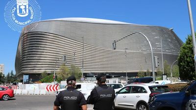 Más de 1.900 efectivos vigilarán el partido Real Madrid-Milán en el Bernabéu