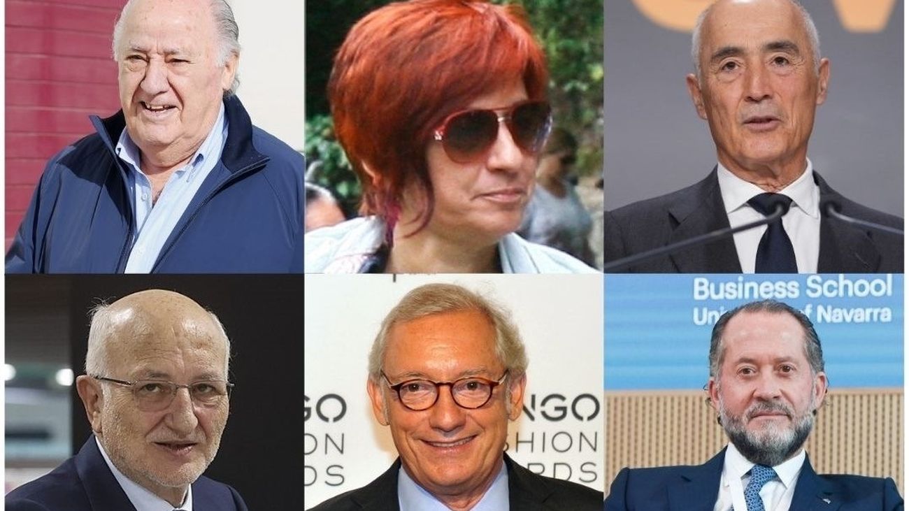 Amancio Ortega y su hija Sandra, Rafael del Pino, Juan Roig Alfonso e Isak Andik, los españoles con más riqueza según Forbes