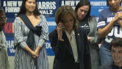 Kamala Harris cancela su discurso tras la victoria Trump