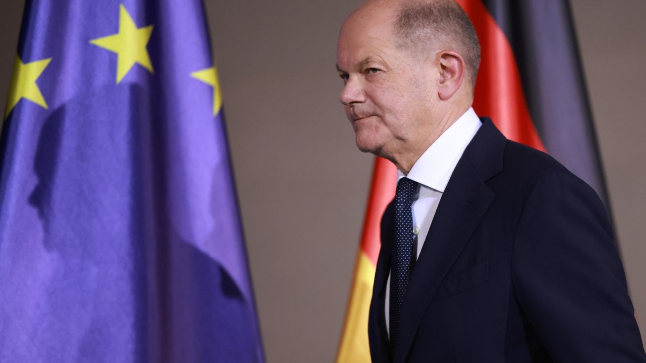 El canciller alemán, Olaf Scholz