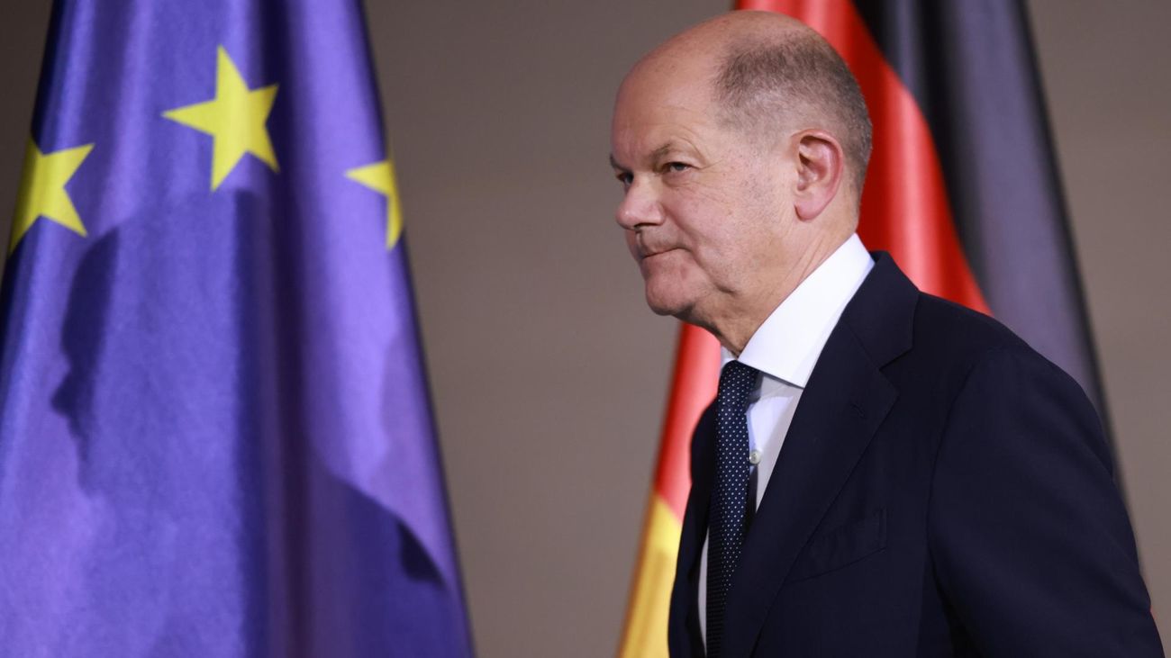 El canciller alemán, Olaf Scholz