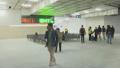 Abre el nuevo vestíbulo de Alta Velocidad en la estación de Chamartín, que duplica el espacio para viajeros