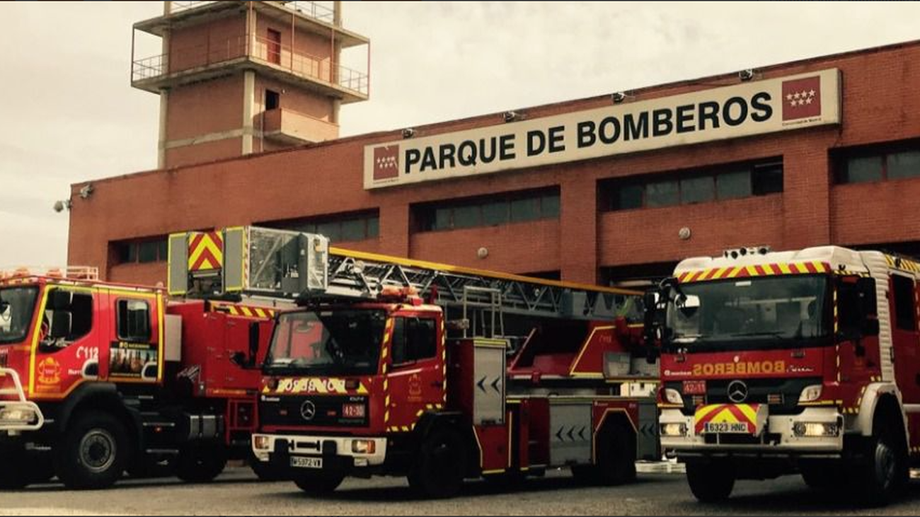 Parque de bomberos de  la Comunidad de Madrid