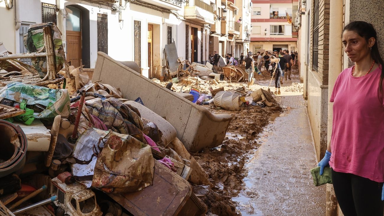 Estragos causados por la DANA en Valencia