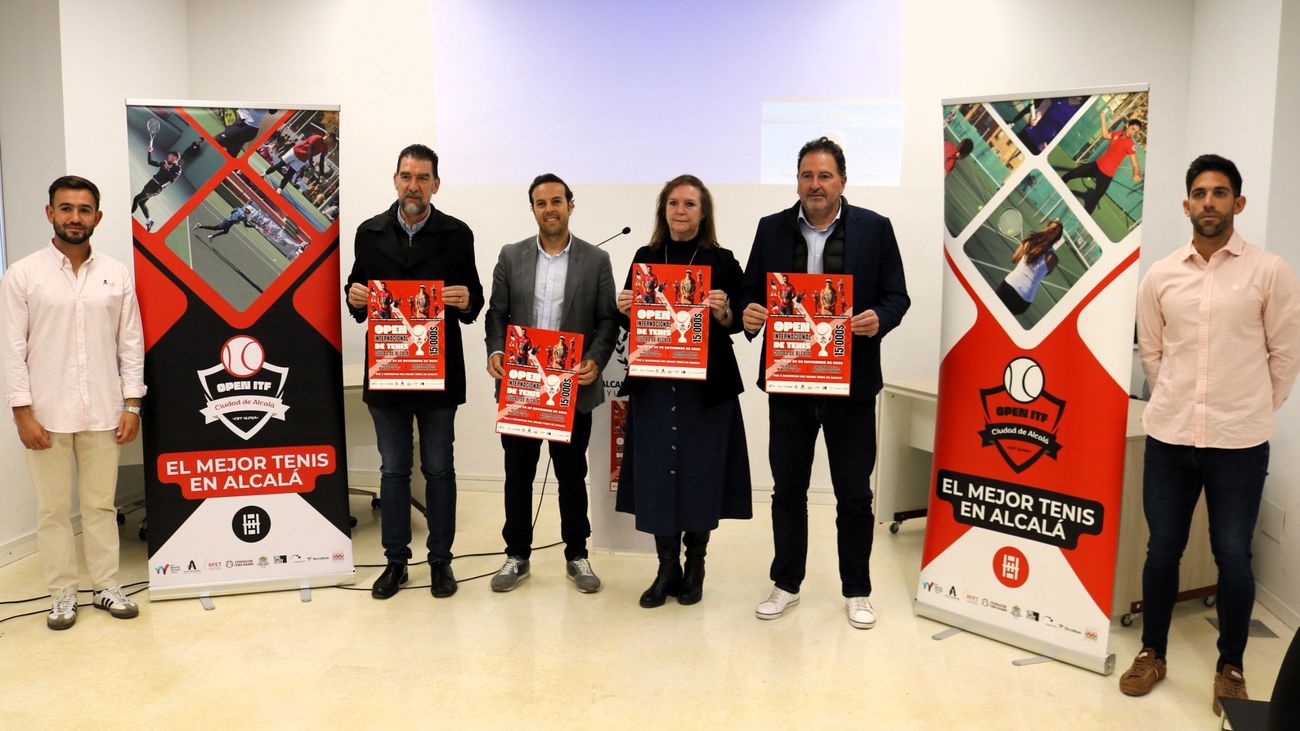 Presentación del Torneo Internacional de Tenis Ciudad de Alcalá