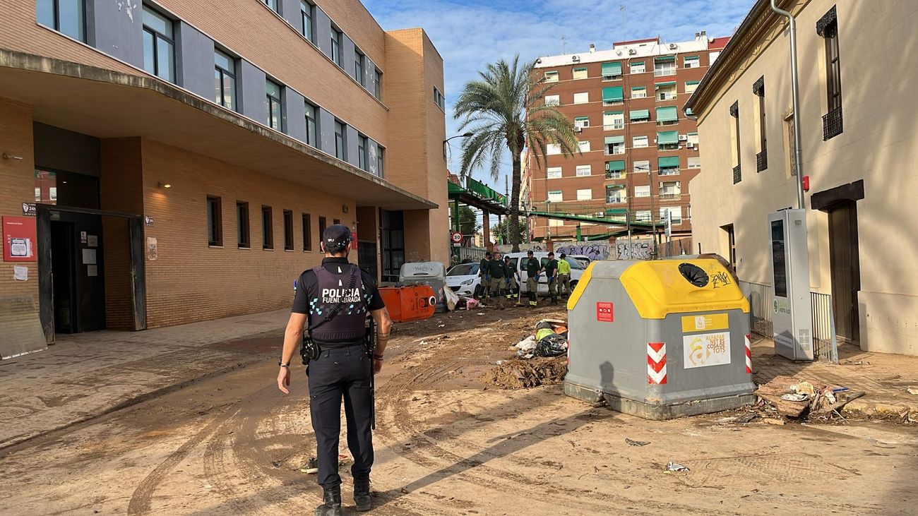 Policía Local de Fuenlabrada en Alfafar