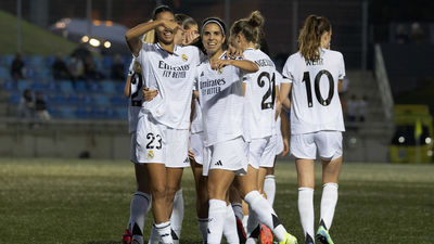 Victorias del Real Madrid y Madrid CFF; derrota del Atlético de Madrid