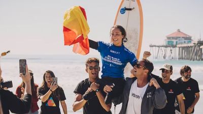 Audrey Pascual, campeona del mundo de Parasurf