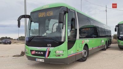 Llegan a Valencia otros 5 autobuses enviados por la Comunidad de Madrid para ayudar a los afectados por la DANA