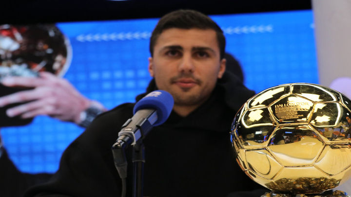 Rodri: "Duermo con el Balón de Oro"