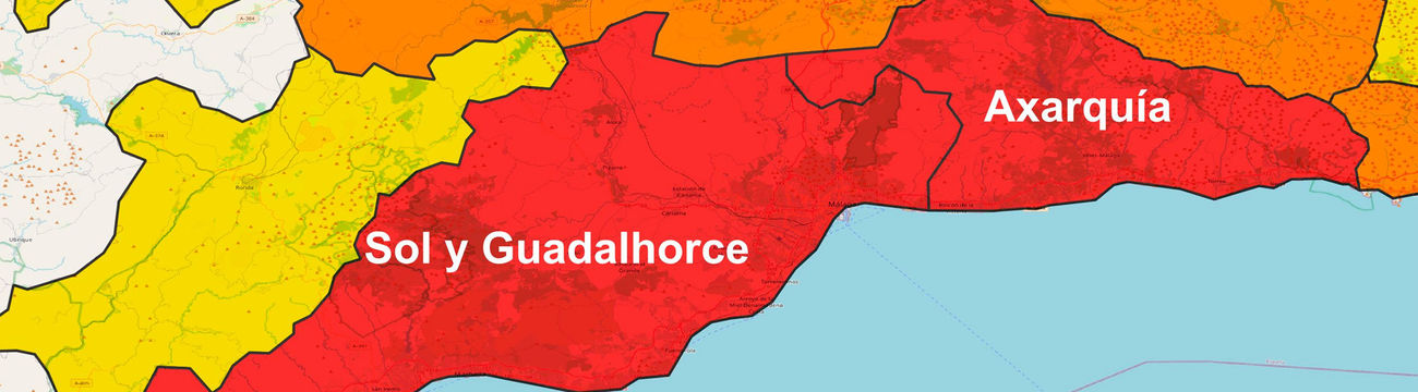 Desalojadas  la ribera del Guadalhorce en varios municipios de Málaga por riesgo de inundaciones