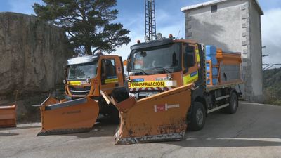 Activado el Plan de Inclemencias Invernales por la previsión de nieve en la Sierra de Madrid