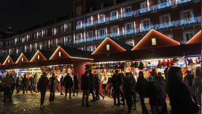 Vuelve el Mercado de Navidad de la Plaza Mayor