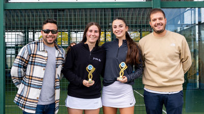 Marisol Fernández y María Arribas ganan el Gran Slam Plata 2.500 de pádel de Serranillos del Valle