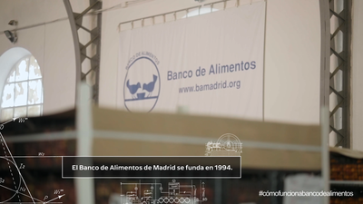 El Banco de Alimentos de Madrid es el más grande de Europa