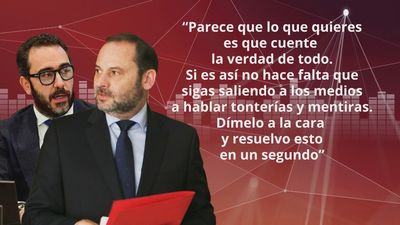 Víctor  Aldama advirtió a José Luis Abalos de que podía "contar la verdad de todo"