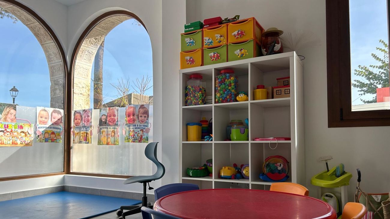 Interior de la Escuela Infantil-Casa de Niños de Villar del Olmo