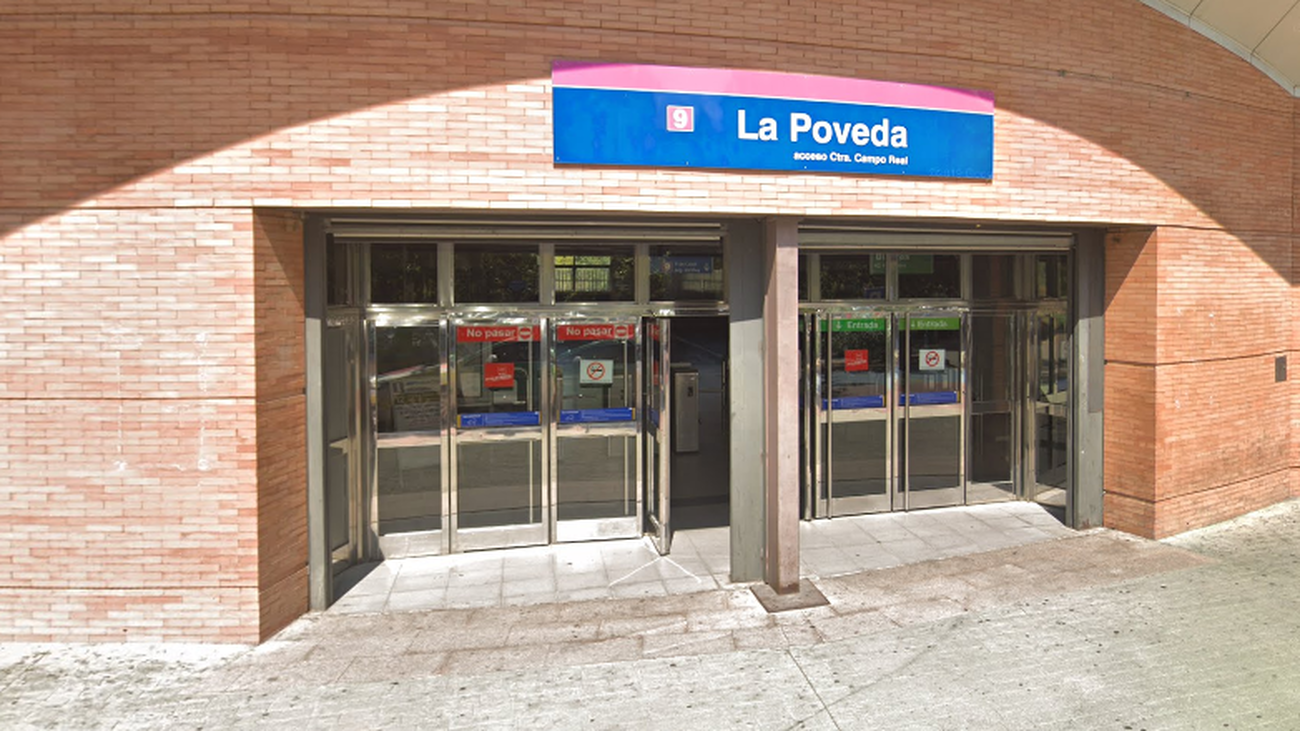 Estación de metro de La Poveda