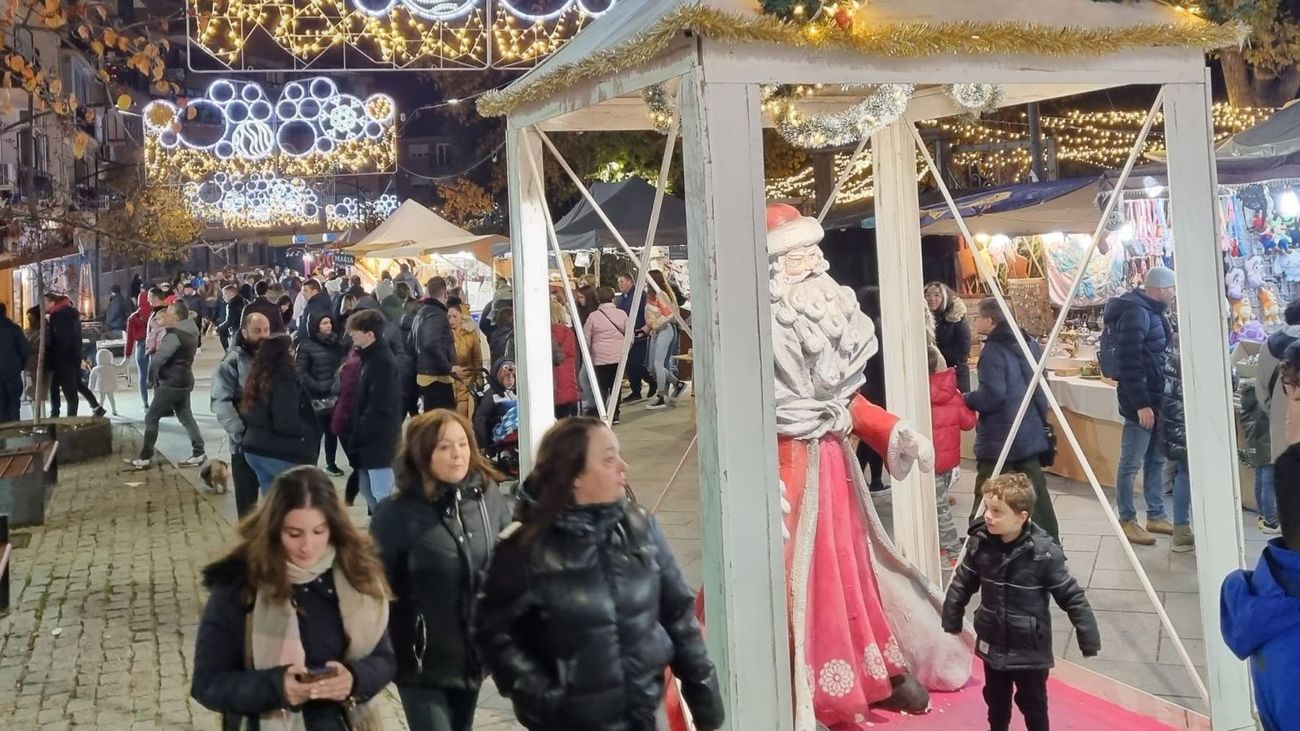 Mercadillo navideño en Arganda del Rey