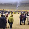 Castañada popular en la plaza de toros de Moralzarzal este sábado por la tarde