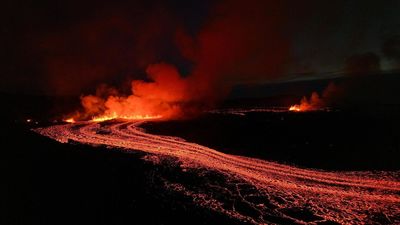 Islandia sufre la séptima erupción volcánica en el último año