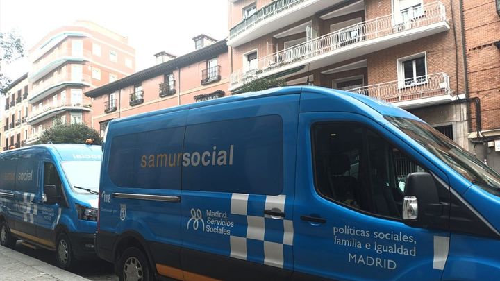 Vehículos del Samur Social