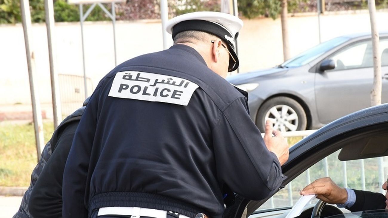 Un agente de la Policía de Marruecos