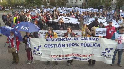 2.000 personas se manifiestan en Madrid exigiendo una ley estatal de residencias