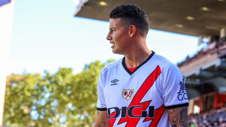 James Rodríguez, sin sitio en el Rayo Vallecano