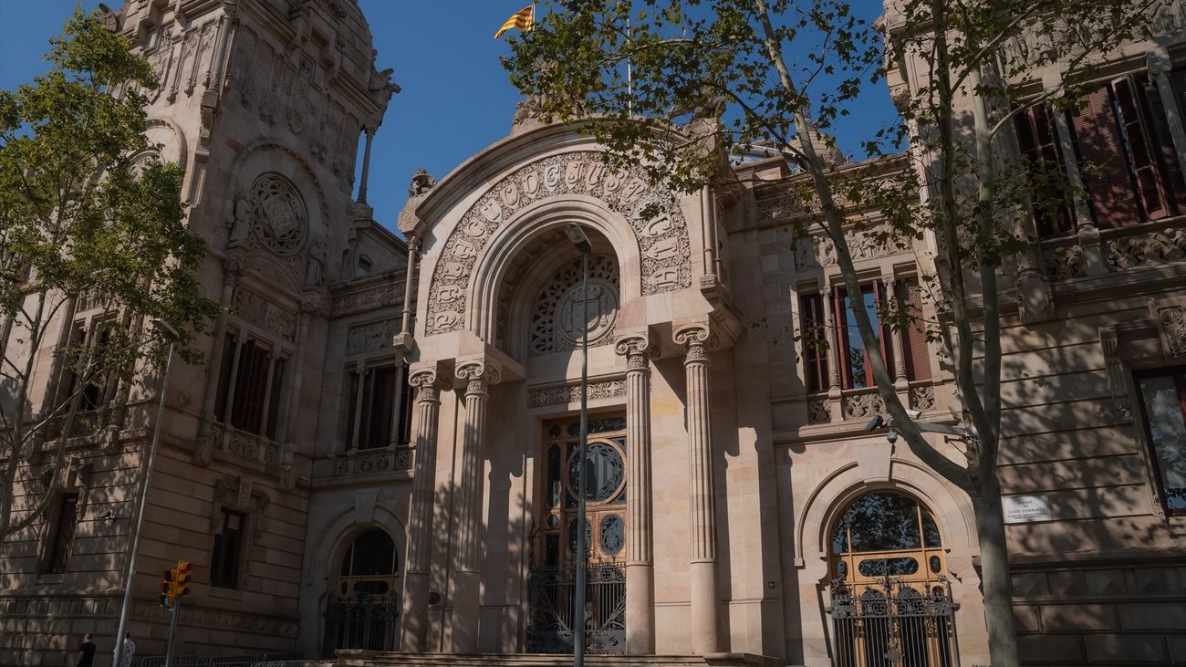 Fachada del Tribunal Superior de Justicia de Cataluña