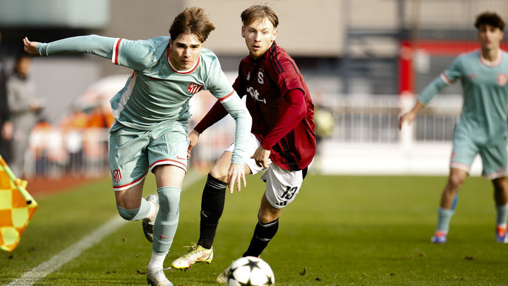 1-2. El Atlético de Madrid Juvenil se relanza con una victoria ante el Sparta Praga