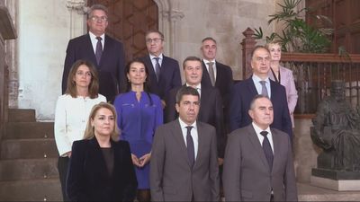 Primera reunión del nuevo Gobierno de la Generalitat Valenciana