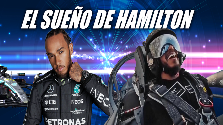 Hamilton, astronauta por un día