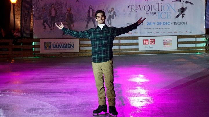 El patinador español Javier Fernández