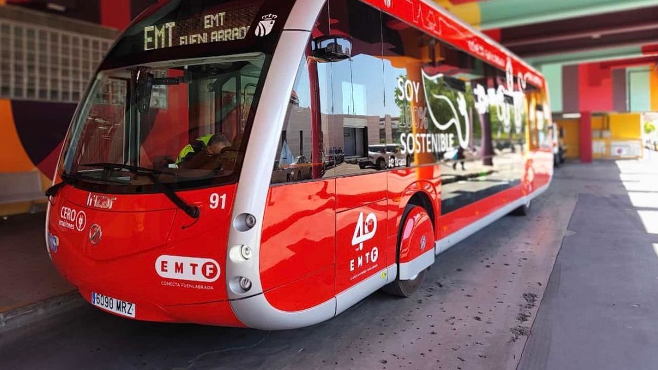 Autobús de la EMTF de Fuenlabrada