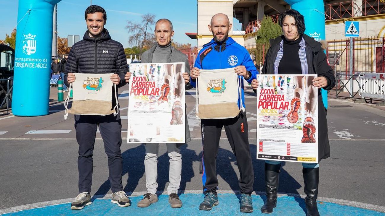 Presentación de la Carrera Popular Día de la Constitución de Torrejón