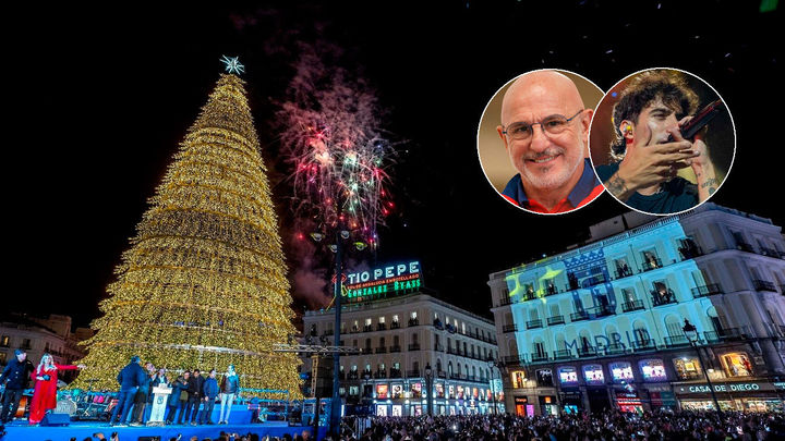 Encendido de Navidad en la Puerta del Sol