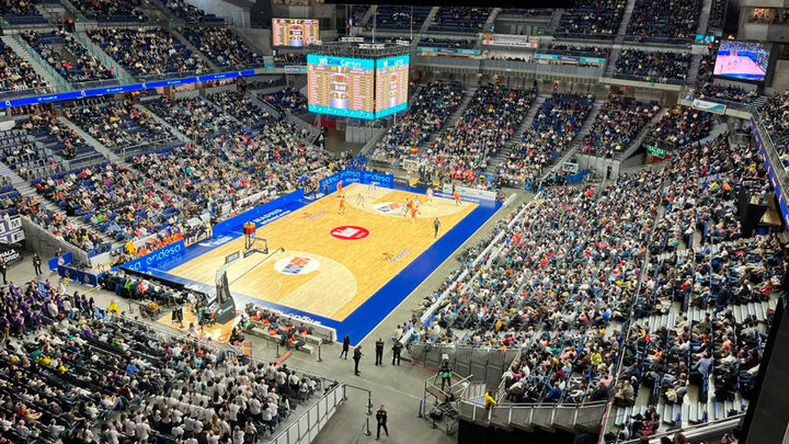 Partido de la selección española en el WiZinkCenter