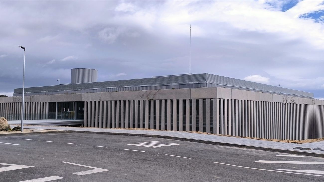 Centro de control de satélites de Hisdesat, en Hoyo de Manzanares