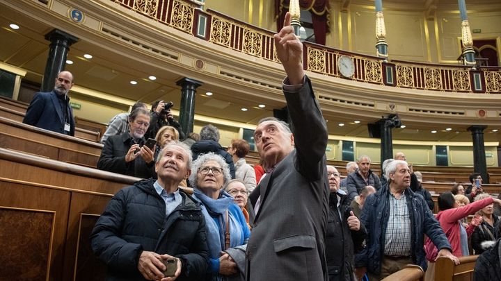 Ciudadanos en las Jornadas de Puertas Abiertas del Congreso