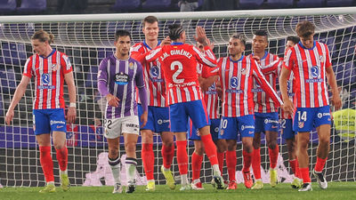 0-5. Festival goleador del Atlético de Madrid en Valladolid